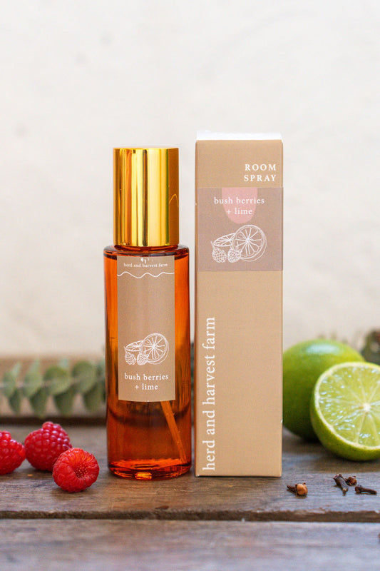 bush berries + lime | amber | room spray