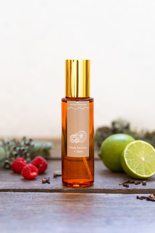 bush berries + lime | amber | room spray