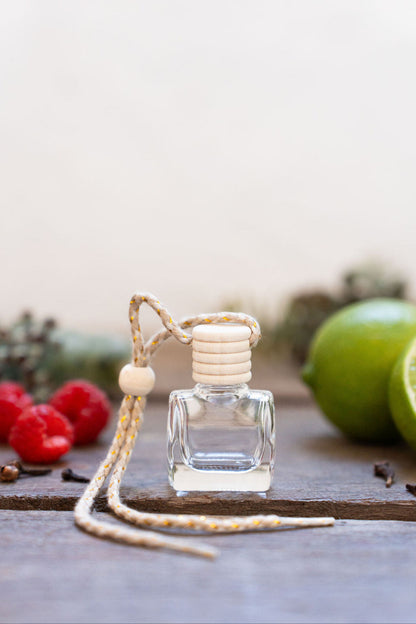 bush berries + lime | clear | car diffuser