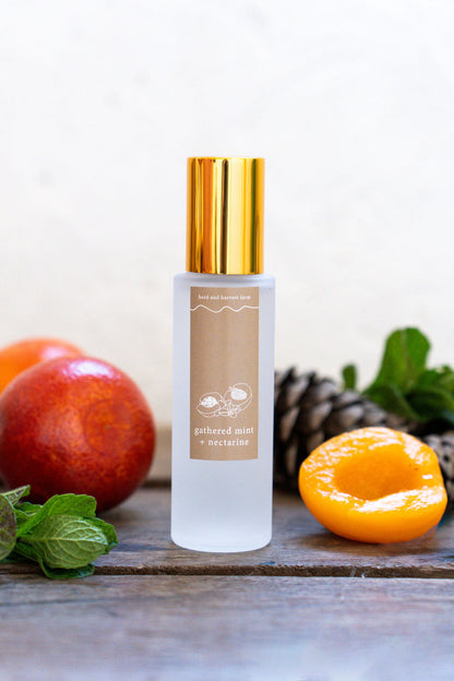 gathered mint + nectarine | white | room spray