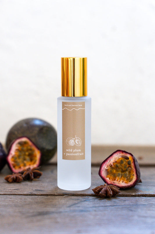 wild plum + passionfruit | white | room spray