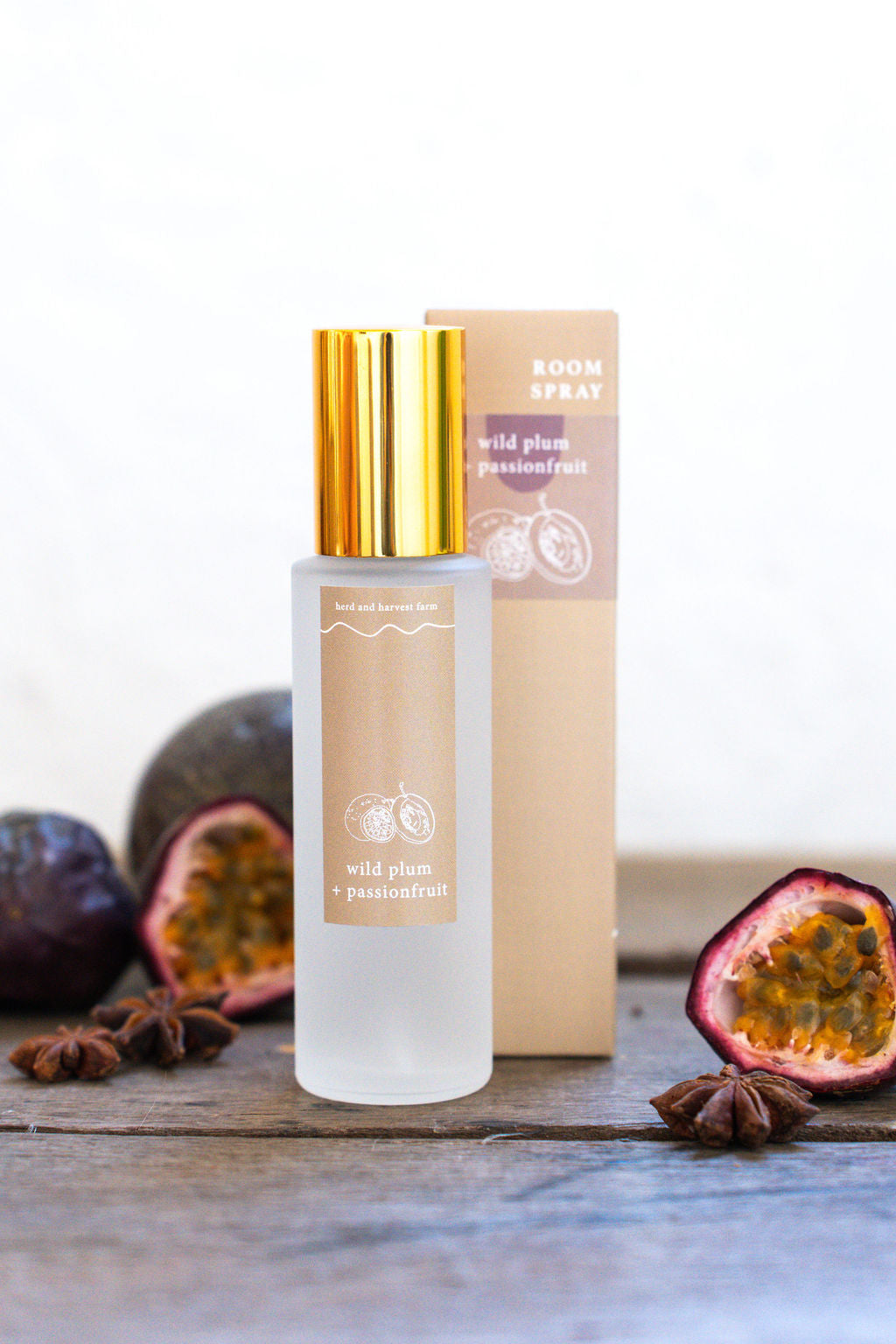 wild plum + passionfruit | white | room spray