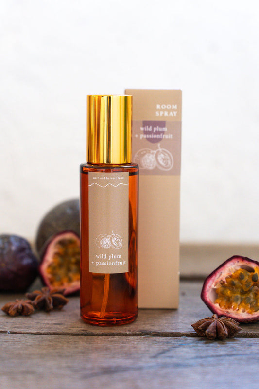 wild plum + passionfruit | amber | room spray