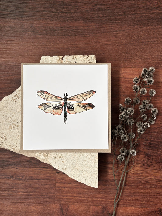 blank dragonfly card