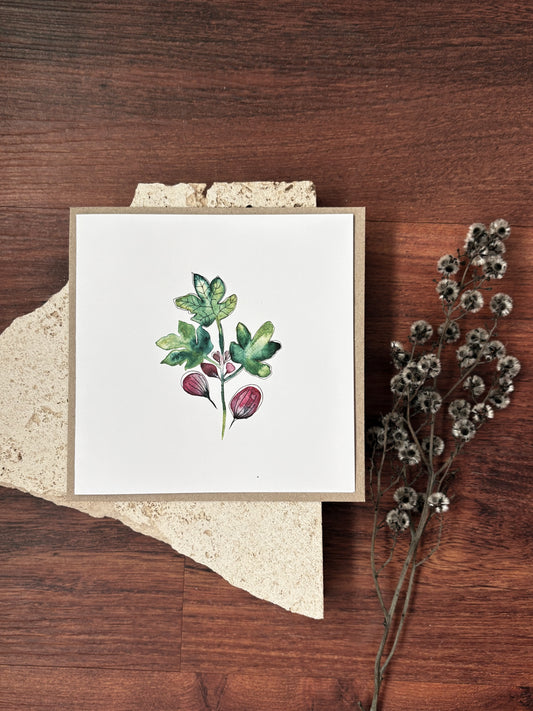 blank fig card