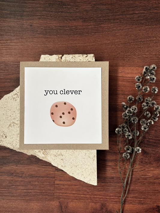 you clever cookie card
