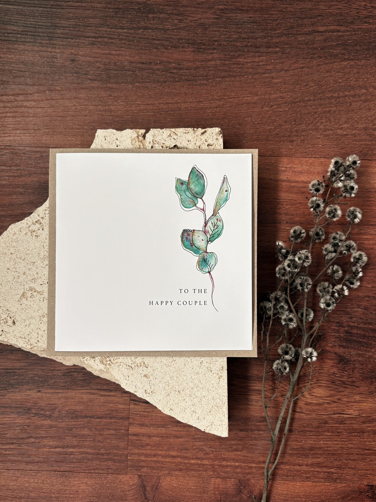 to the happy couple card