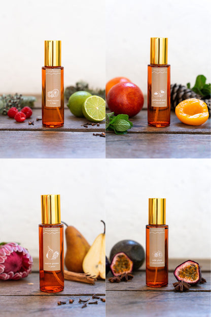 native protea + pear | amber | room spray