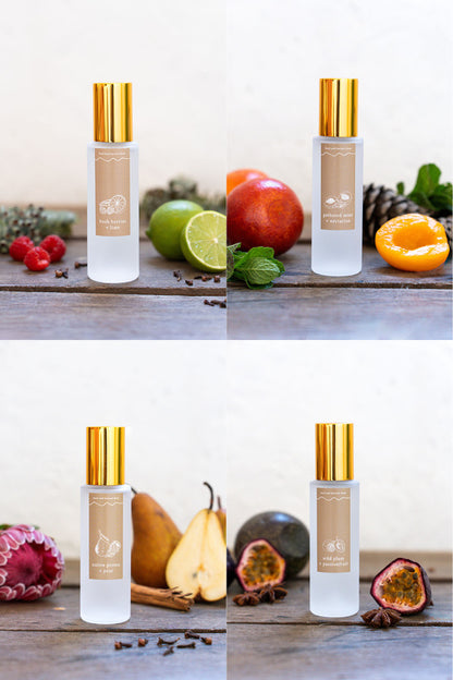 native protea + pear | amber | room spray